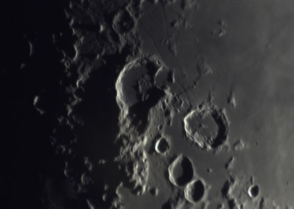 Gutenberg, Gutenberg Rilles, Goclenius - Astrophotography