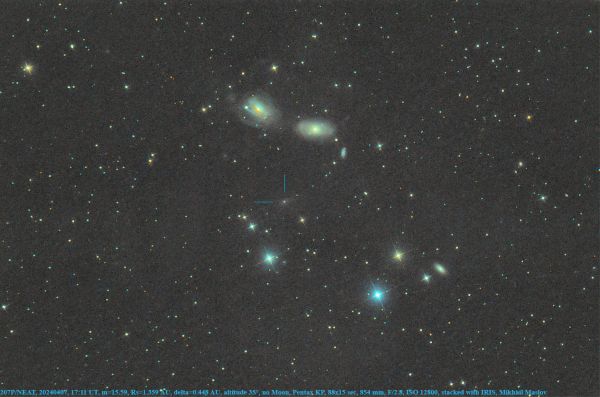 207P/NEAT - Astrophotography