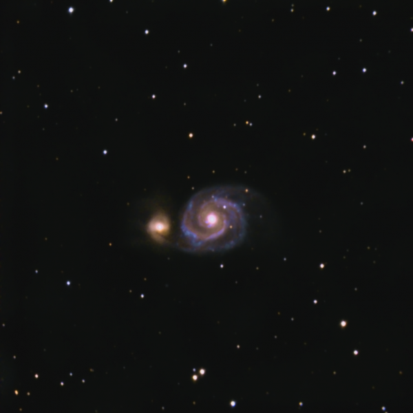 Whirlpool Galaxy. 04/07-08/2023 - Astrophotography