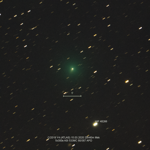C/2019 Y4 ATLAS - Astrophotography