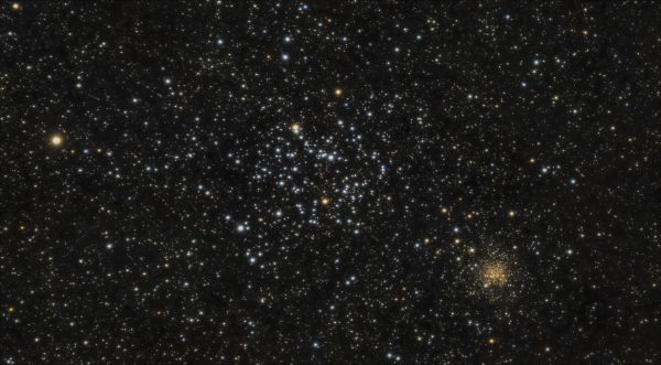 Open Star Clusters M35 and NGC 2158 - Astrophotography