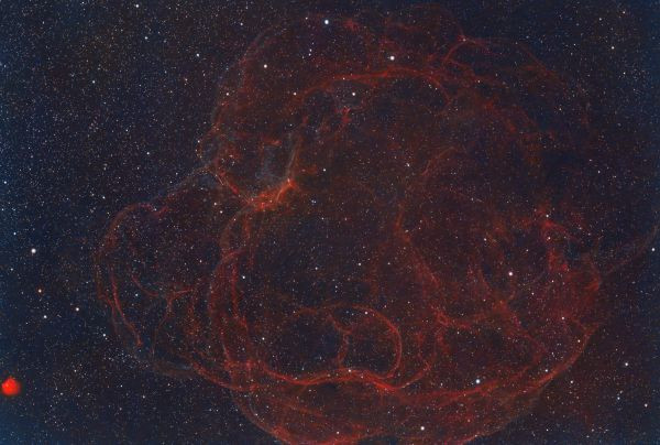 SH2-240, the Spaghetti Nebula or Simeis 147 - Astrophotography
