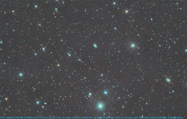 227P/Catalina-LINEAR - Astrophotography