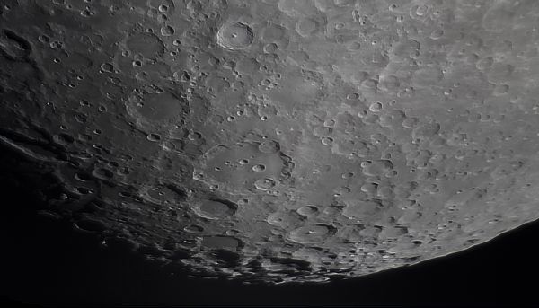 South pole of the Moon, 11.06.2022 - Astrophotography