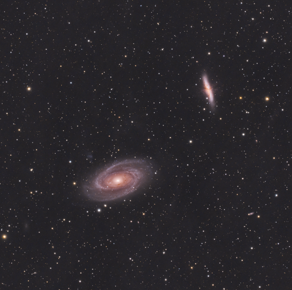 Bode's Galaxy M81 and Cigar Galaxy M82 - Astrophotography
