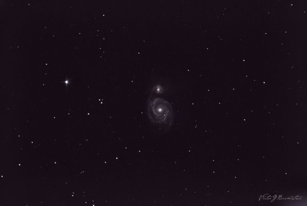 M51 Whirlpool - Astrophotography