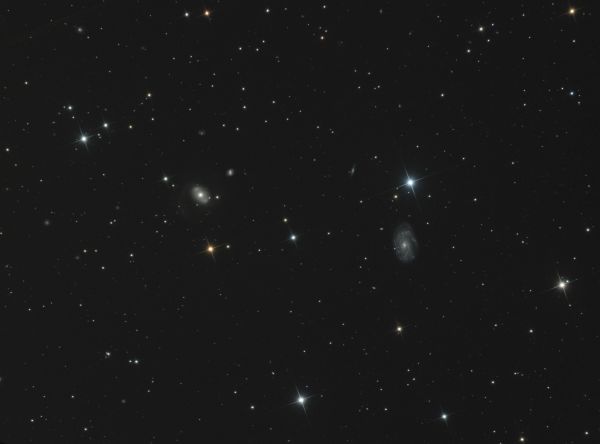 NGC 4151, NGC 4145 - Astrophotography