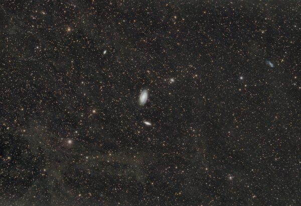 M81 and M82, as well as dust - Astrophotography