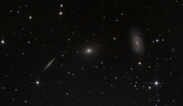 The Dragon's Triplet. (NGC 5981, NGC 5982, NGC 5985) - Astrophotography
