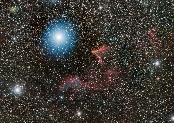 Ghost of Cassiopeia Nebula (IC 63) - Astrophotography