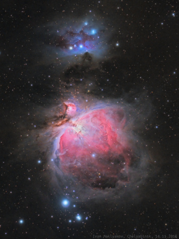 The Orion Nebula (M42). - Astrophotography