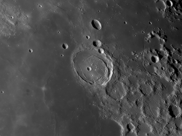 Crater Posidonius - Astrophotography