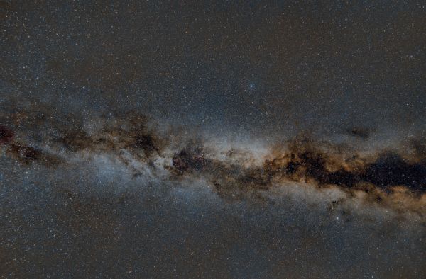 Milky Way Band from Aquila to Cepheus - Astrophotography