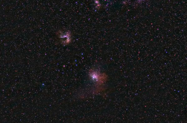 IC 405 and NGC 1893 - Astrophotography
