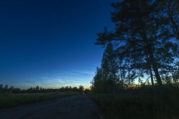 Noctilucent clouds - Astrophotography