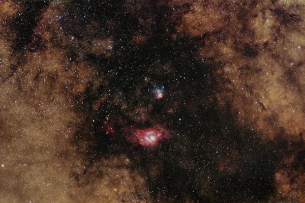 M8, M20 - Astrophotography