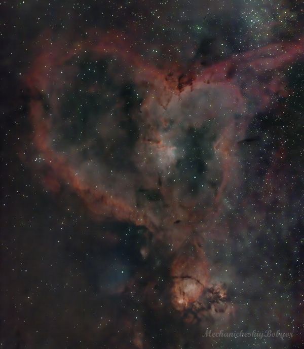 IC 1805 Herat Nebula - Astrophotography