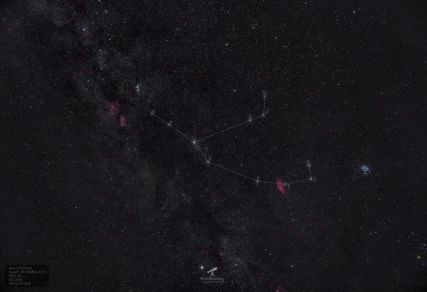 Perseus constellation - Astrophotography