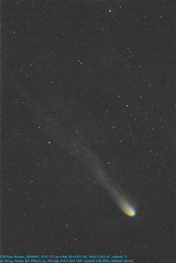 12P/Pons-Brooks - Astrophotography