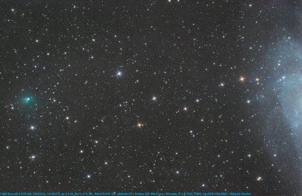156P/Russell-LINEAR and M33 - Astrophotography