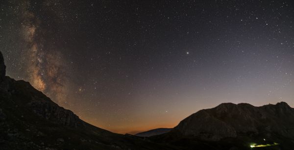 Between sunset and moonrise. Near the Tubitak Observatory. - Astrophotography