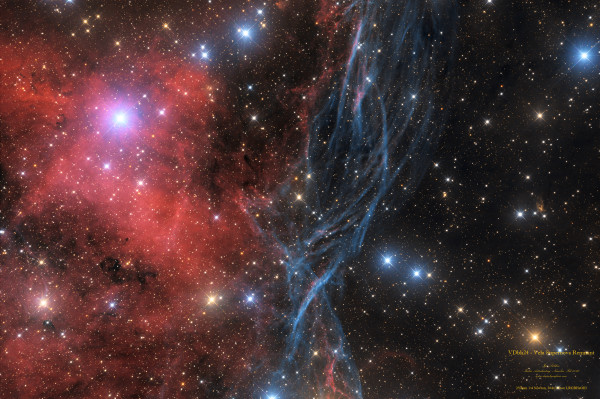 VDbh24 - Vela Supernova Remnant - Astrophotography