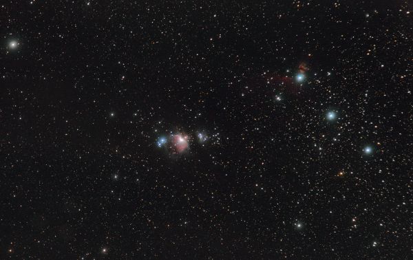 The Belt and Sword of Orion - Astrophotography