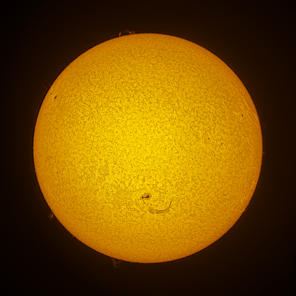 Sun from July 12, 2023 - Astrophotography