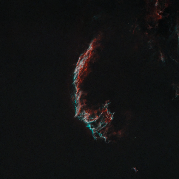 Eastern Veil Nebula (NGC 6992, C33) Starless version - Astrophotography