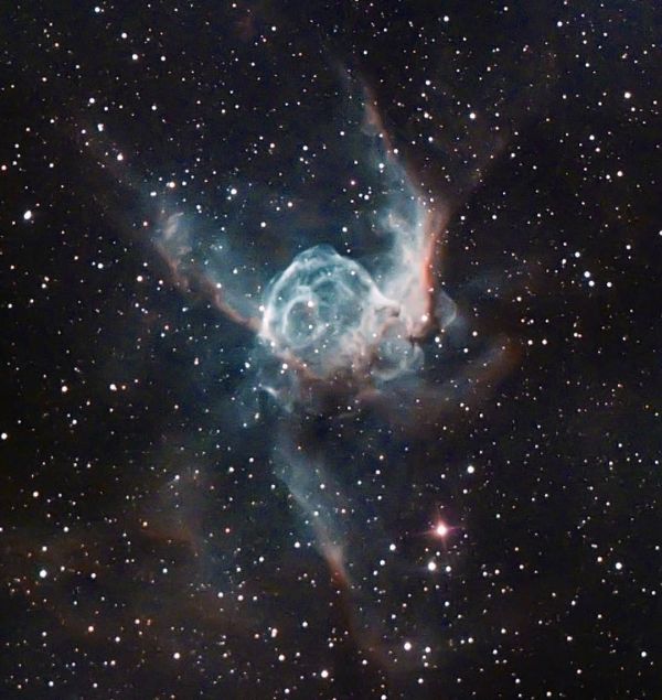 Thor's Helmet Nebula, NGC 2359, LBN 1041 - Astrophotography