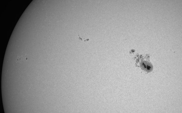 Sunspots 4071, 4072, 4079 05.05.2025 09:17  UTC+05 - Astrophotography