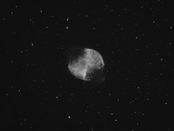 M27 Dumbbell Nebula. Ha 656nm (Draft) - Astrophotography