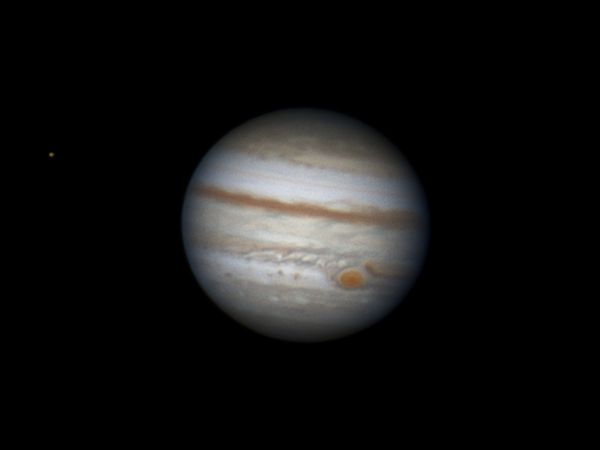 Jupiter and Io, 04.09.2022 - Astrophotography