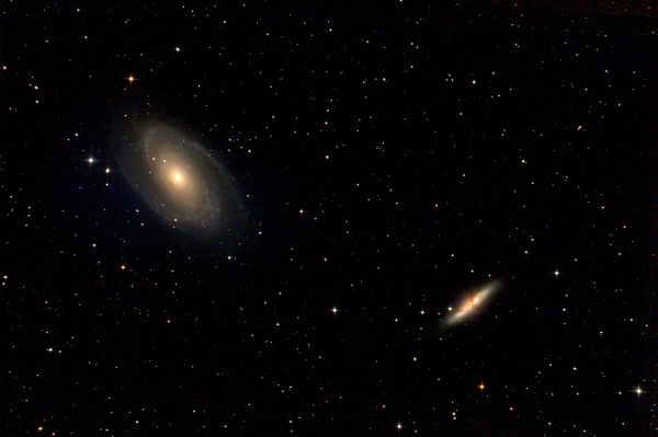 M81 - Bode's Galaxy and M82 - Cigar Galaxy - Astrophotography