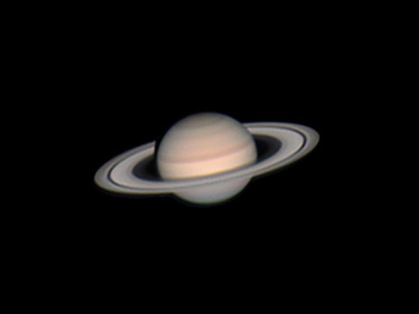Saturn, September 10, 2022, 21:13 Moscow Time - Astrophotography