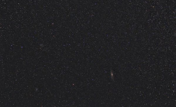 Region in the constellations of Andromeda and Triangulum - Astrophotography