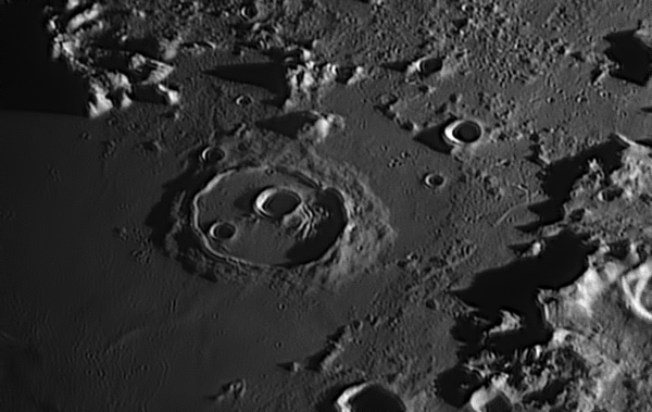 The Moon. Cassini Crater - Astrophotography