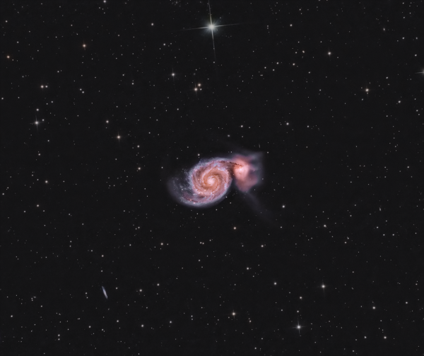 Whirlpool Galaxy (M51) - Astrophotography