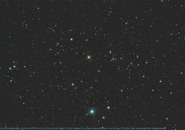 C/2020 S4 PanSTARRs - Astrophotography