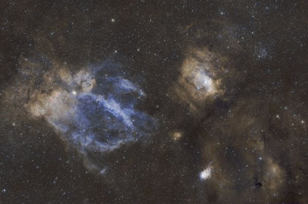 Bubble with friends - Astrophotography