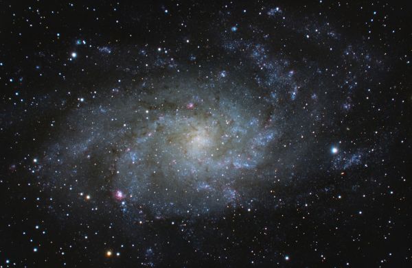 M 33 (processing in the new version of Siril 1.4.0. + GraXpert) - Astrophotography