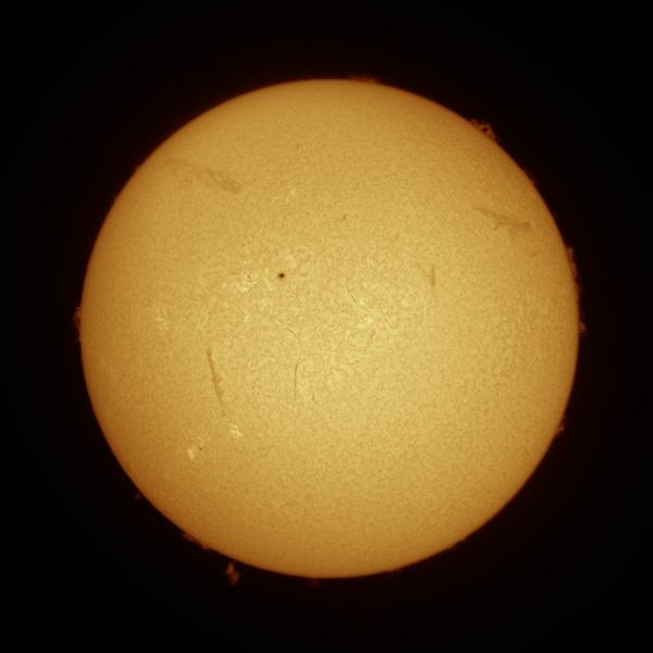 Sun (chromosphere) 18.05.2025 12:37 UTC+03 - Astrophotography