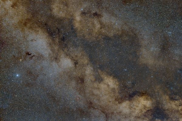The Great Rift of the Milky Way near the constellation Aquila - Astrophotography