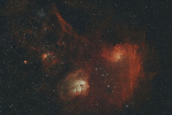 NGC1893, IC405 and M38 continuation - Astrophotography