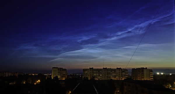 Noctilucent clouds - Astrophotography