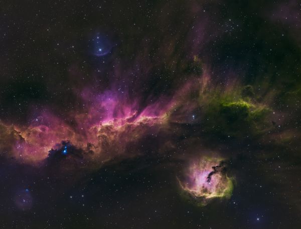 IC2177 - Seagull nebula (HSO) - Astrophotography