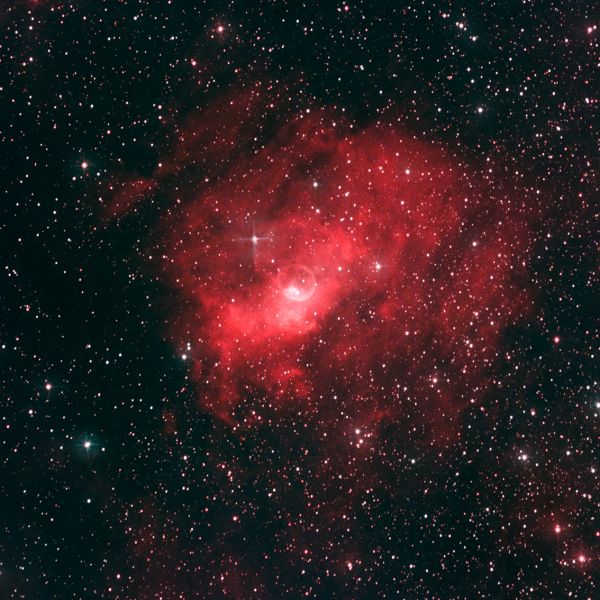 NGC 7635 (The Bubble Nebula) - Astrophotography