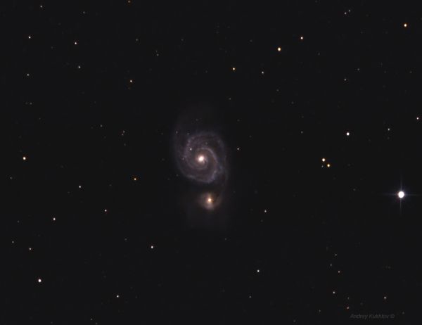 Whirlpool Galaxy - M51 - Astrophotography