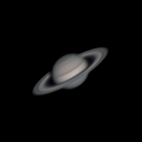 Saturn Setting - Astrophotography