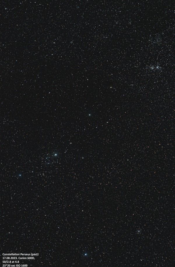 Perseus (part) - Astrophotography
